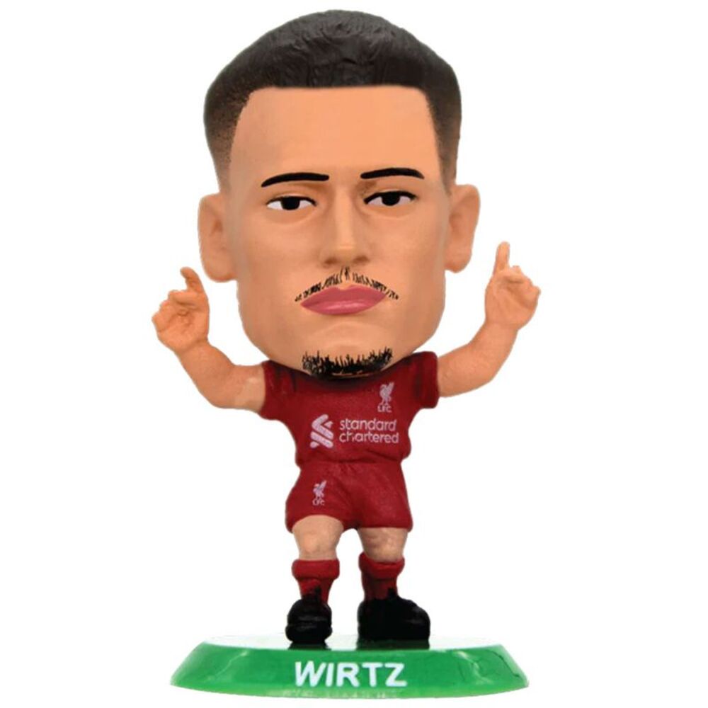 Liverpool FC Wirtz SoccerStarz Football Figurine / Multicolored